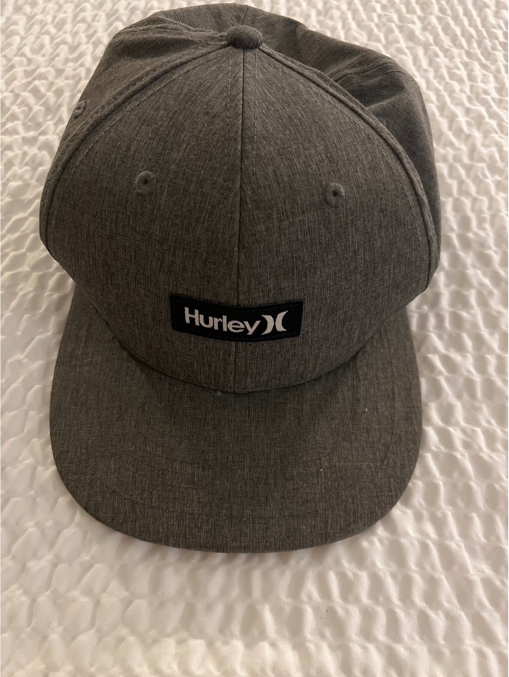 Hurley Phantom Gray Adjustable Snapback Hat